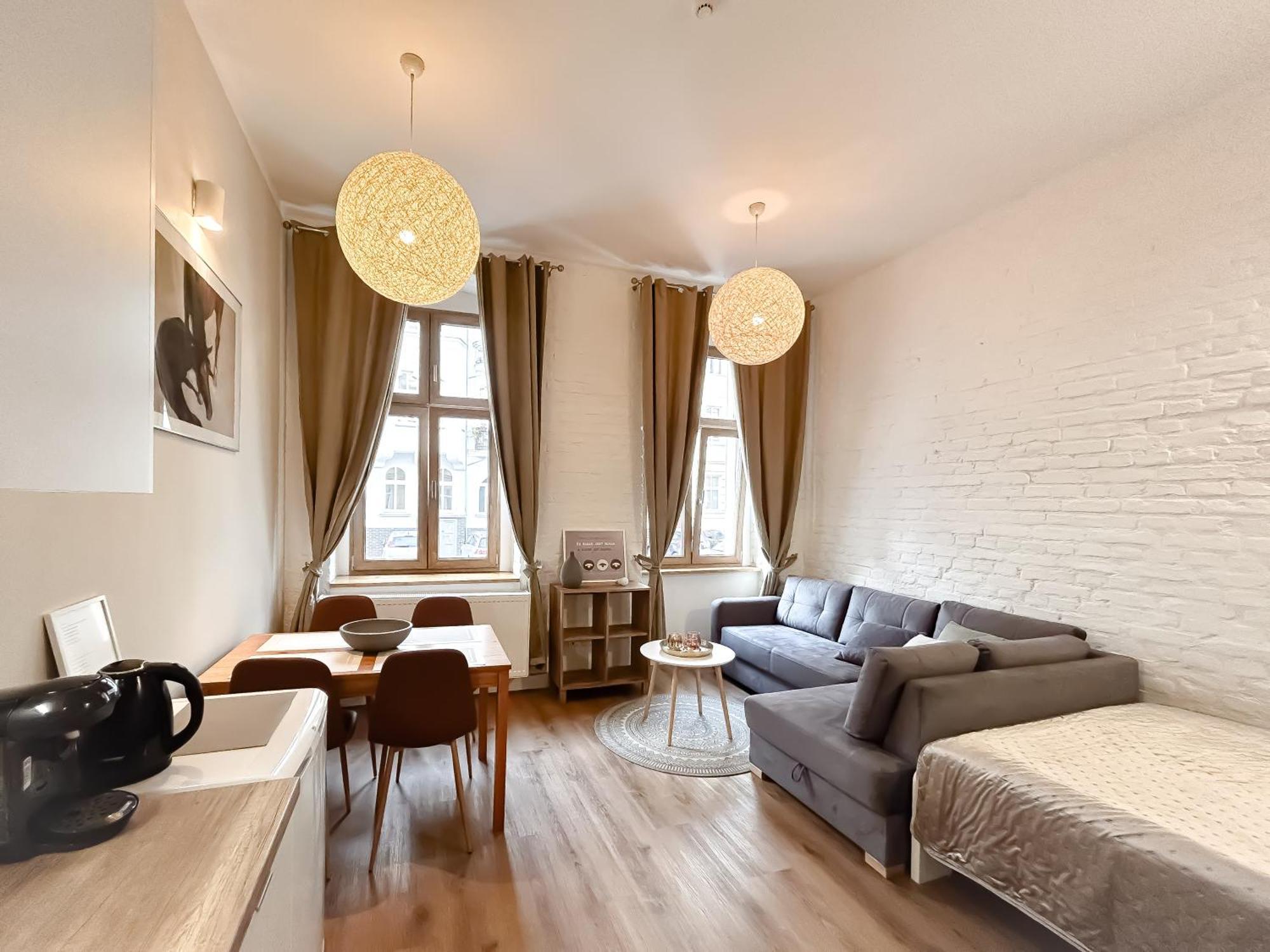 Mazurska Apartments Na Parterze Z Wejsciem Na Kod O Dowolnej Porze شتشيتسين المظهر الخارجي الصورة